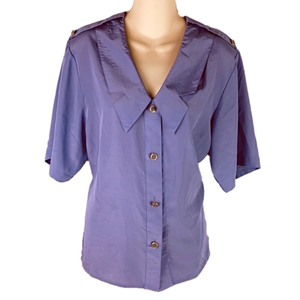 SCRIPT Ladies Purple Blouse